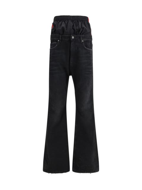 BALENCIAGA Balenciaga Men Layered Jeans
