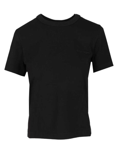 courrèges Courreges Women T-Shirt Embroidered Logo