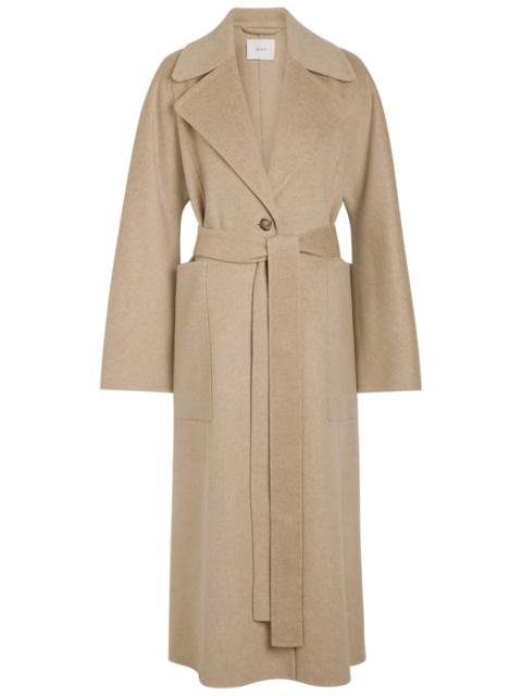 JOSEPH Joseph Spencer Belted Wool and Cashmere-blend Trench Coat
