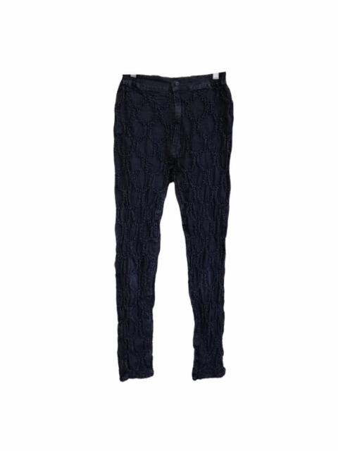 Other Designers If Six Was Nine - Japanese Dollar Box Wrinkle Style Skinny Pants