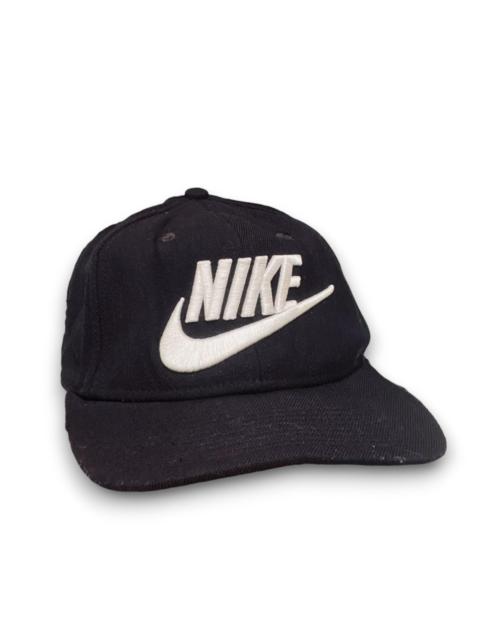 Nike Nike Cap Hat Big Logo Swoosh Vintage Y2K Streetwear Black