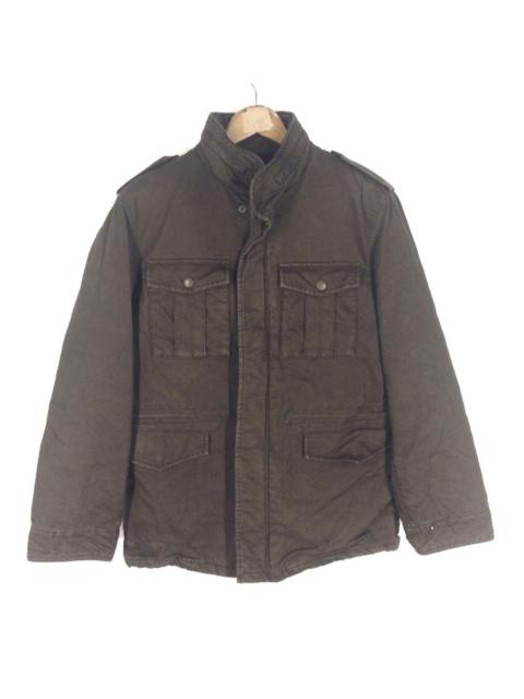 Other Designers Japanese Brand - Made in Heaven Checked Tartan Hooded Tactical Wool Jacket