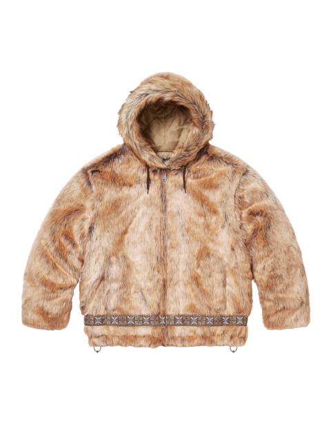 Supreme Supreme Faux Fur Parka 'Brown'