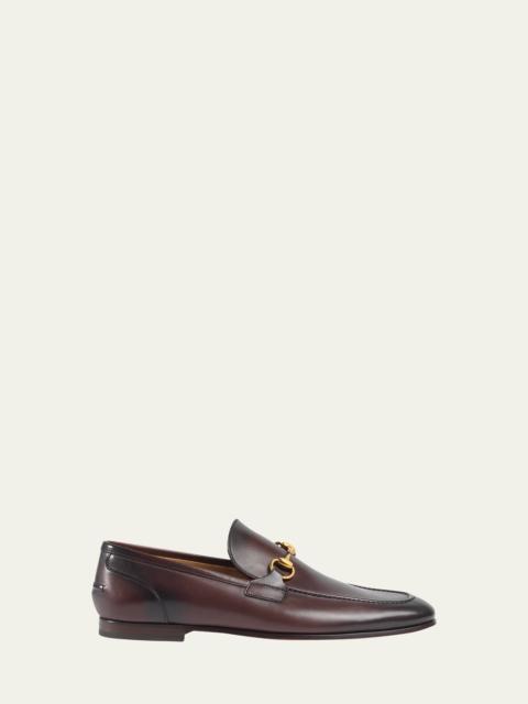 GUCCI Men's Jordaan Leather Loafer