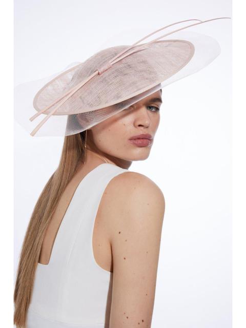 KAREN MILLEN Layered Mesh Detail Headband Fascinator