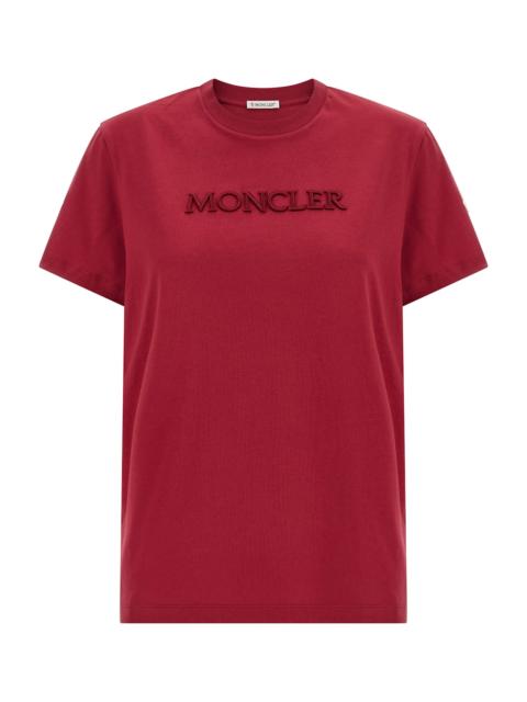 Moncler Logo Embroidery T-shirt