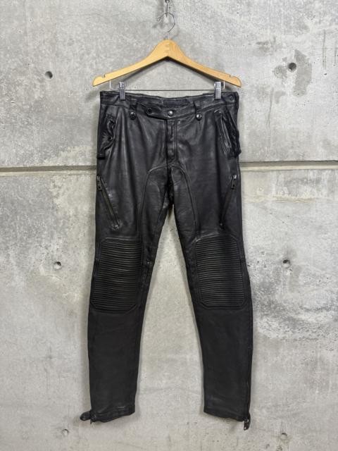 Other Designers Burberry Prorsum SS11 Leather Biker Pants
