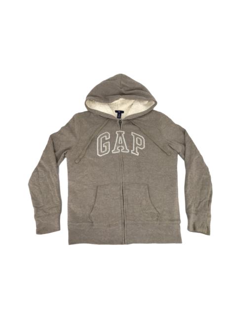 Other Designers Gap - Gap Hoodie Sweatshirt Jacket Front Pocket Sherpa