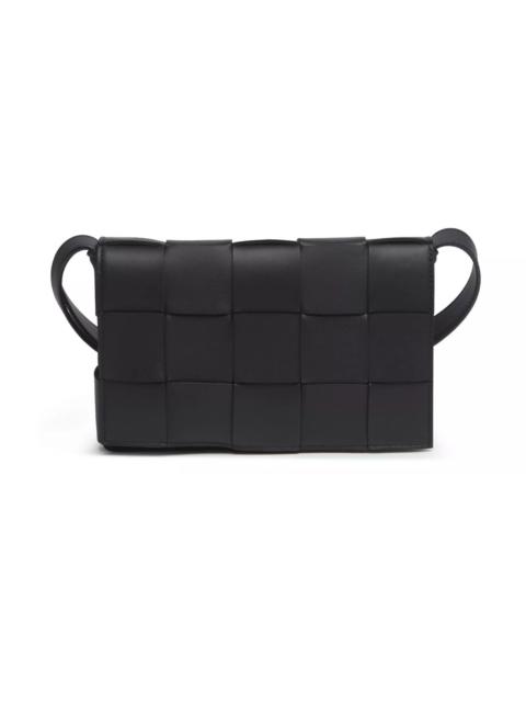Bottega Veneta Bottega Veneta Cassette Medium Black/Gold Crossbody