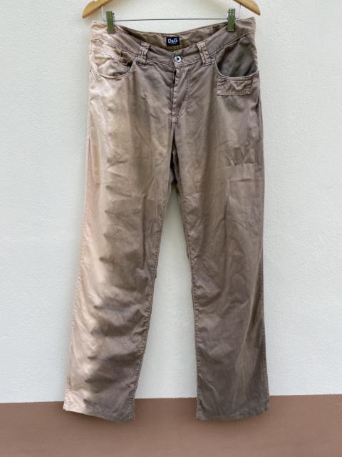 Dolce & Gabbana Dolce Gabbana Acid Wash Luxury Hype Casual Crop pants