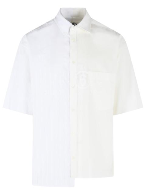 MM6 Maison Margiela MM6 Maison Margiela White Cotton Shirt Men