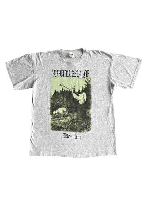 Other Designers Final Blow - Vintage 90s Burzum "Filosofem" T-Shirt SZ L