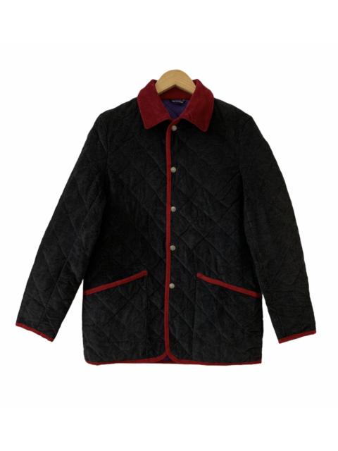 Other Designers Vintage - Mackintosh x Paul Smith Quilted Corduroy Snap Button Jacket