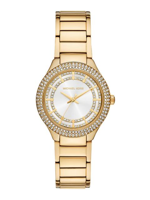 MICHAEL KORS Michael Kors Sylvia Quartz Crystal Silver Dial Ladies Watch MK4941