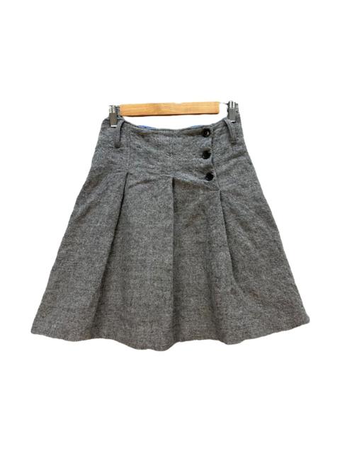Other Designers 45rpm Made in Japan Wool Mini Skirt #A68-1639