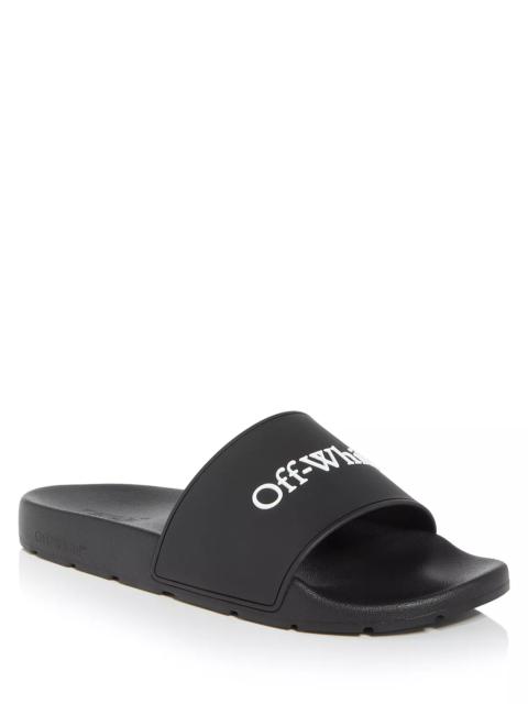 Off-White Men's Bookish Slide Sandals