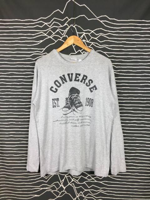 Other Designers Vintage - Vtg Converse All Star Graphic Longsleeve Tee
