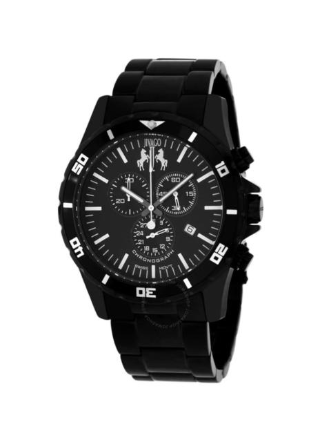Other Designers Jivago Ultimate Chronograph Quartz Black Dial Men's Watch JV6120
