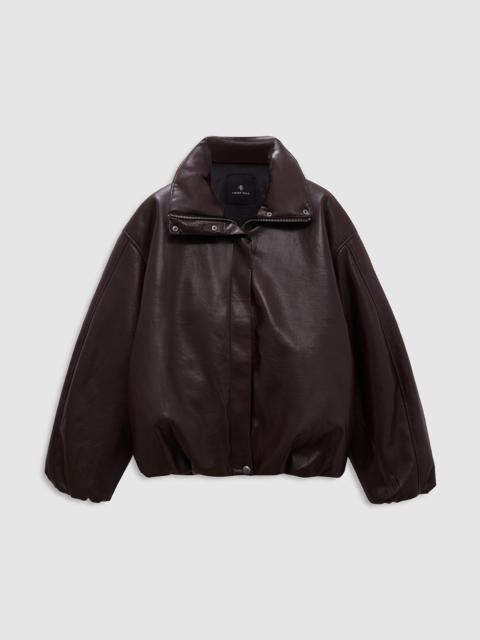 ANINE BING Cyrus Jacket - Deep Brown