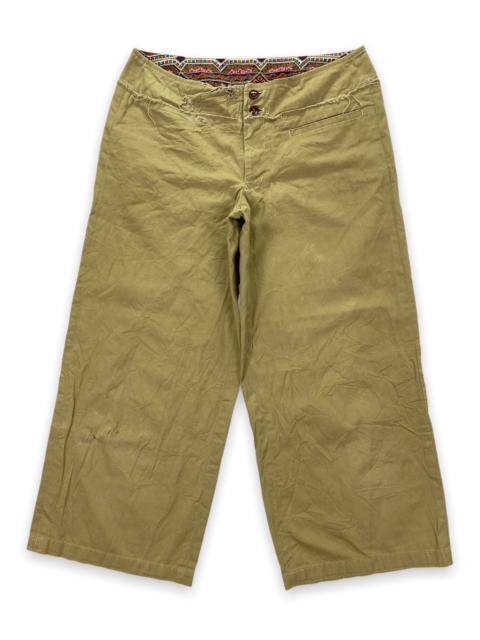 I.S. Issey Miyake Sunao Kuwahara Destroyed Capri Pant