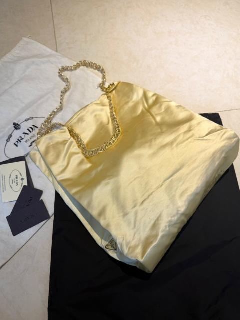 Prada Prada Sports Label Crossbody Gold Bag