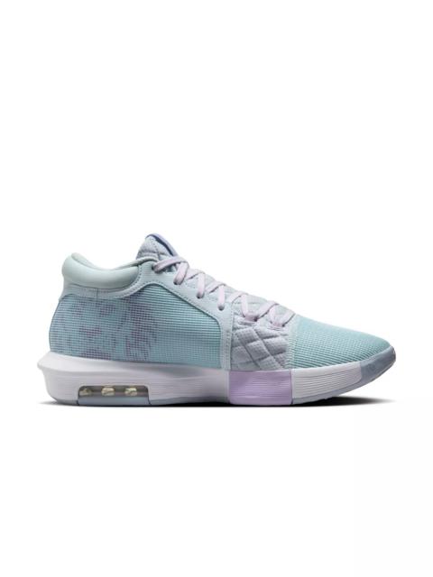 Nike LeBron Witness 8 "Glacier Blue/Light Armory Blue/Lilac Bloom/White" Men's Basketball Shoe