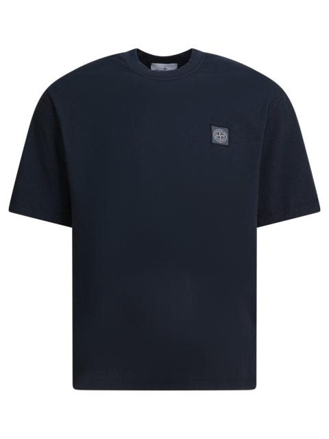 Stone Island Stone Island Crew-neck T-shirt In Cotton Jersey