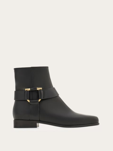 FERRAGAMO Gancini ornament ankle boot