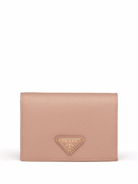 Prada logo-plaque small wallet
