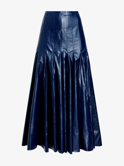 Proenza Schouler Petra Skirt in Lacquered Cotton