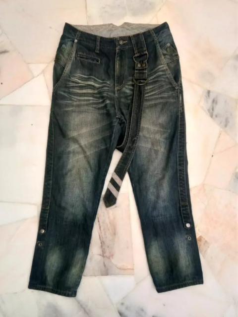 Other Designers PPFM - PPFM Bondage denim pants