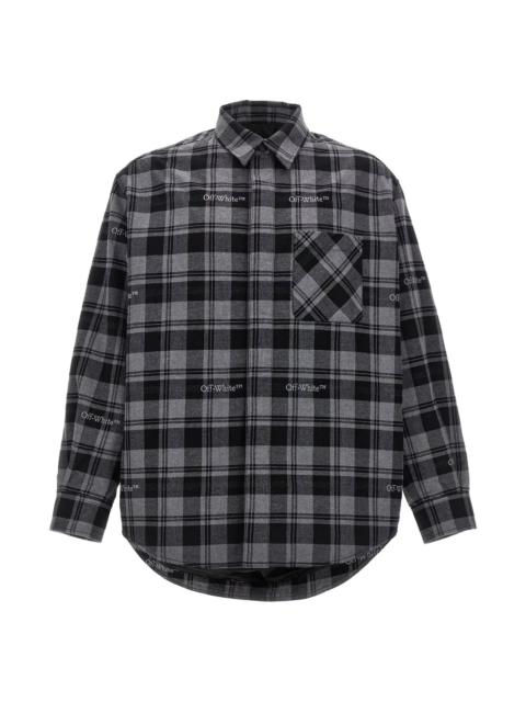 Off-White 'Check Flannel Padded' jacket