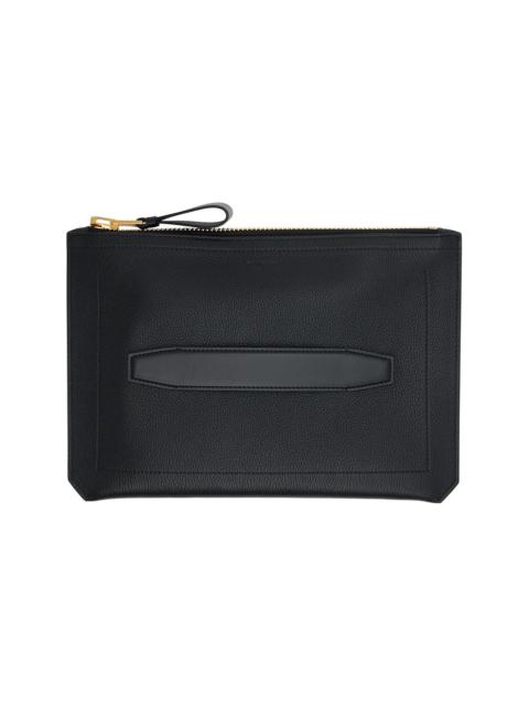 TOM FORD Black Buckley Small Handle Portfolio Document Holder