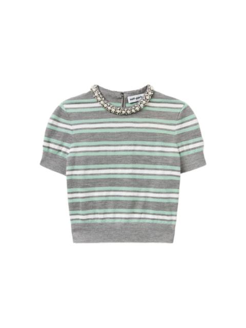 striped t-shirt