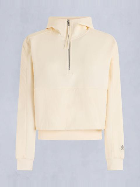 MOOSE KNUCKLES MIXMEDIA PULLOVER HOODIE