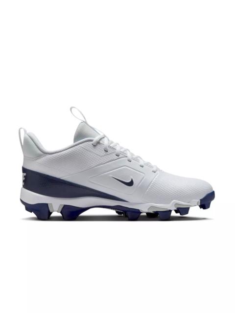 Nike Alpha Menace 4 Shark "White/Midnight Navy/Photon Dust/Midnight Navy" Men's Football Cleat