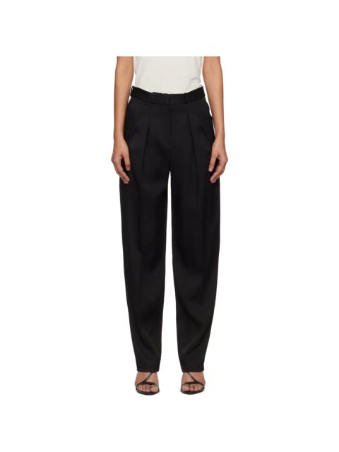 Loulou de Saison Black Alio Pleated Trousers