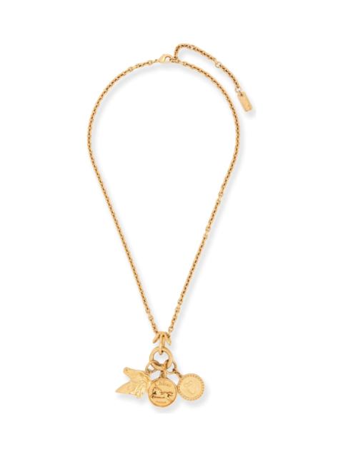 Chloé Brass Necklace With Charms