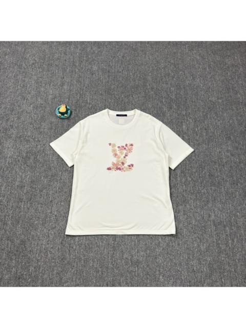 Louis Vuitton Louis Vuitton LV 25 Nigo Collaboration Petal Logo Short-Sleeve T-Shirt