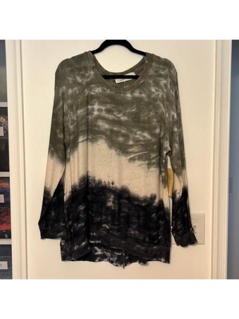 Other Designers Vintage Havana Loop Terry Ombré oversized Sweatshirt