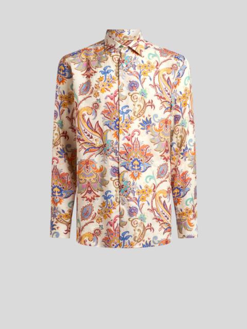 Etro PRINTED LINEN SHIRT