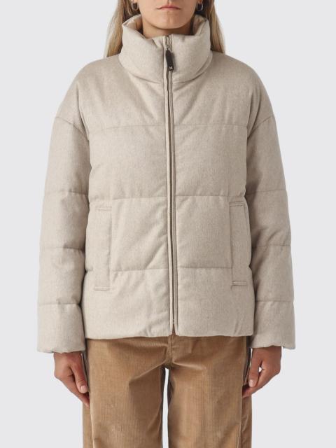 Max Mara Max Mara Women Max Mara Divina Reversible Cropped Cashmere Down Jacket With High Neck