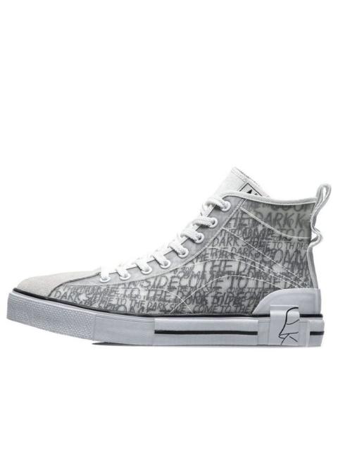 Li-Ning Li-Ning x Star Wars Canvas Hi Shoes 'Grey White' AGCR181-1