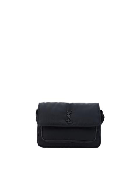 SAINT LAURENT Saint Laurent Black Econyl Niki Messenger Bag