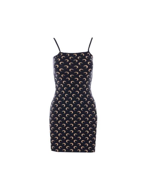 Marine Serre Marine Serre Women Moon Print Straps Dress