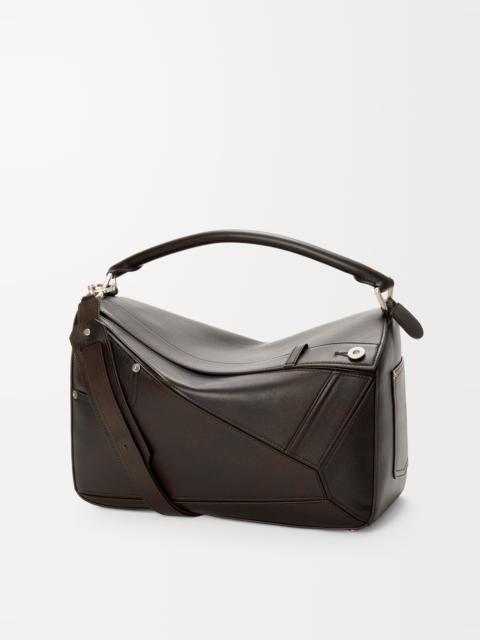 Loewe Panta large Puzzle bag in shiny calfskin