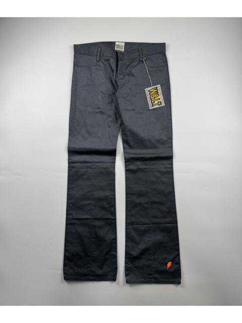 Walter Van Beirendonck Walter Van Beirendonck Reconstructed Metallic Flared Pants