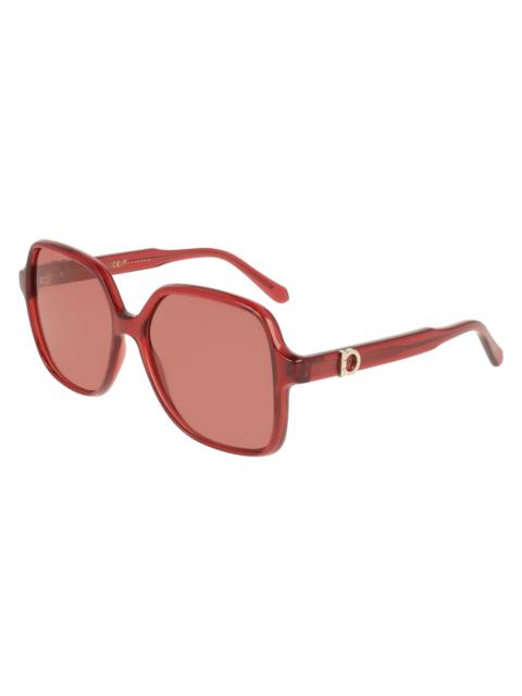 FERRAGAMO Ferragamo Red Square Ladies Sunglasses SF2069SE 616 57
