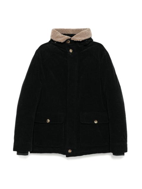 Brunello Cucinelli CORDUROY SINGLE BREASTED COAT