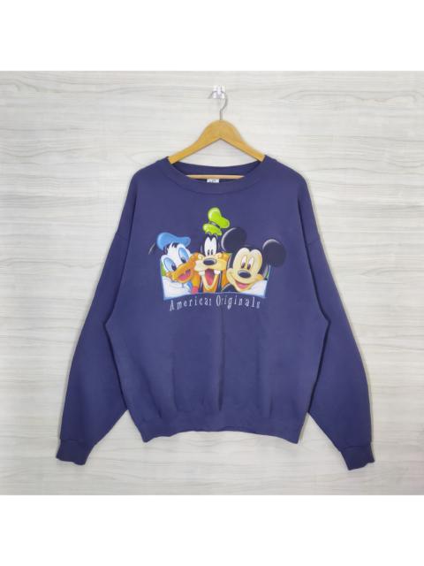 Other Designers Disney × Vintage - Mickey Mouse Goofy Donald Duck Sweatshirt